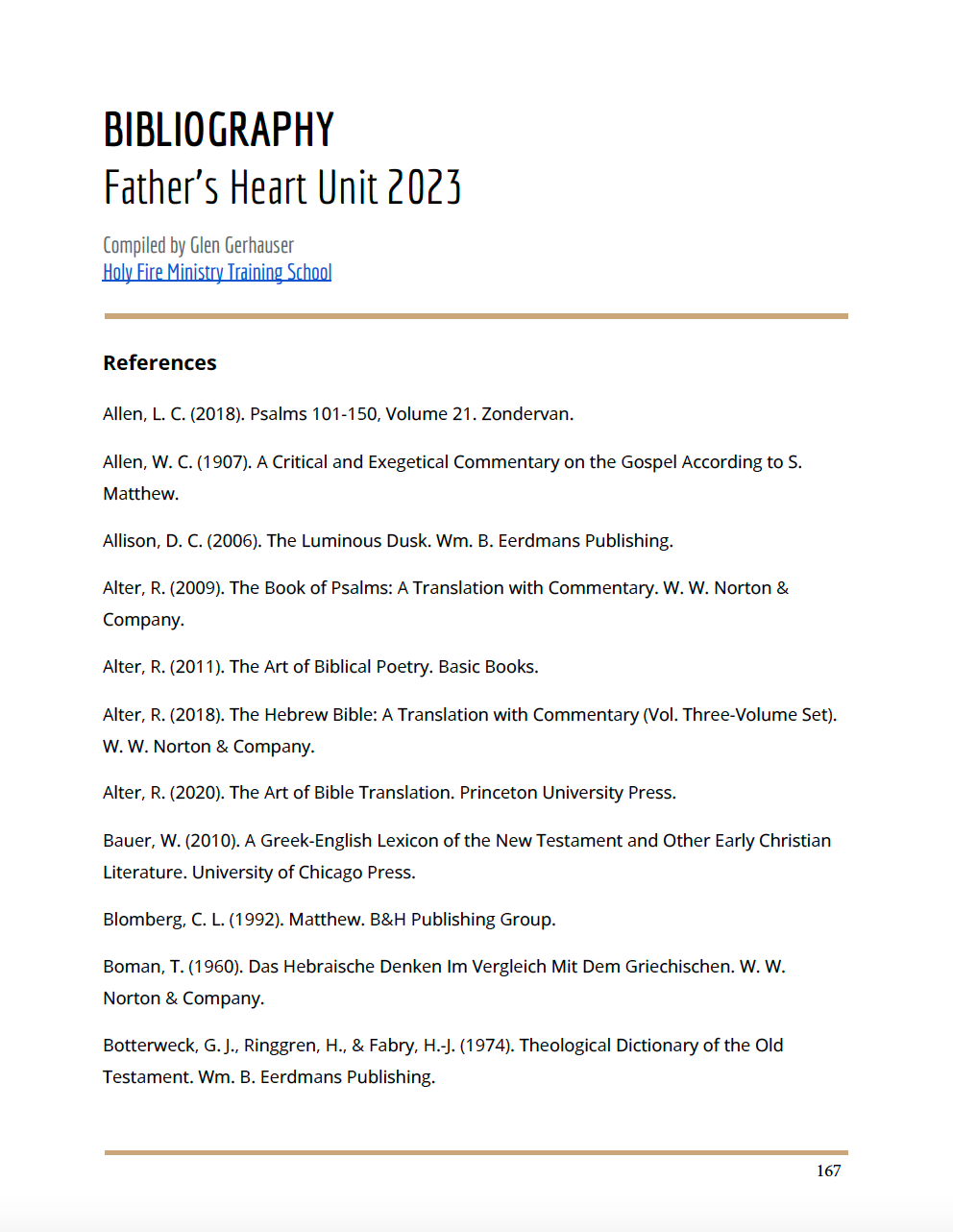 Journeying into the Father's Heart (Course Manual)