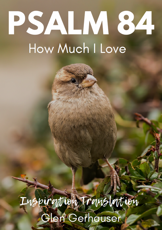 Psalm 84: How Much I Love (Graphic Psalms Series)