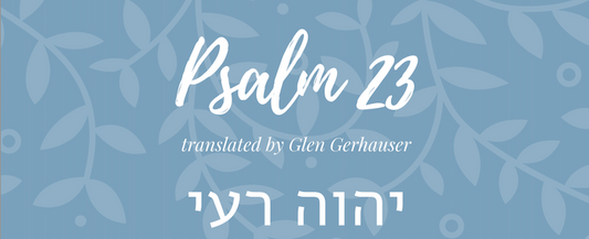 Psalm 23 (Inspiration Translation)